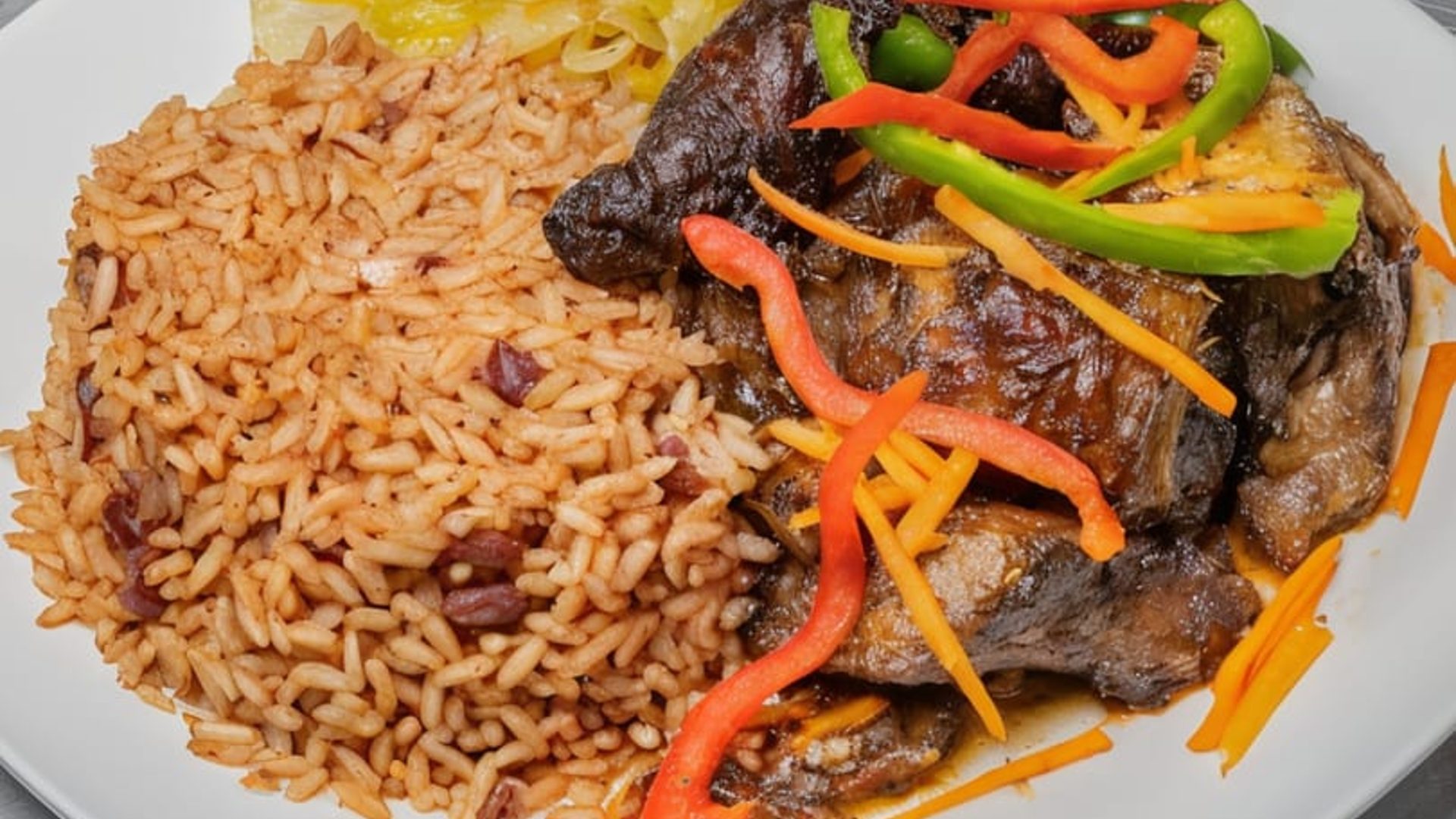 Caribbean breakfast on weekends