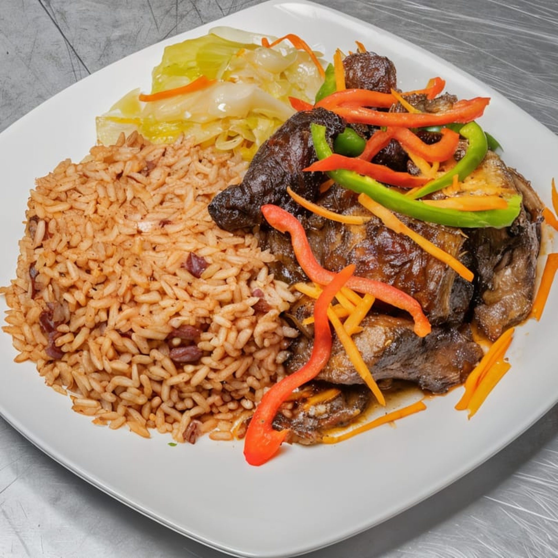 Caribbean breakfast on weekends