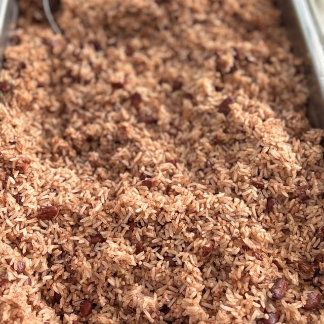 Rice and Peas.