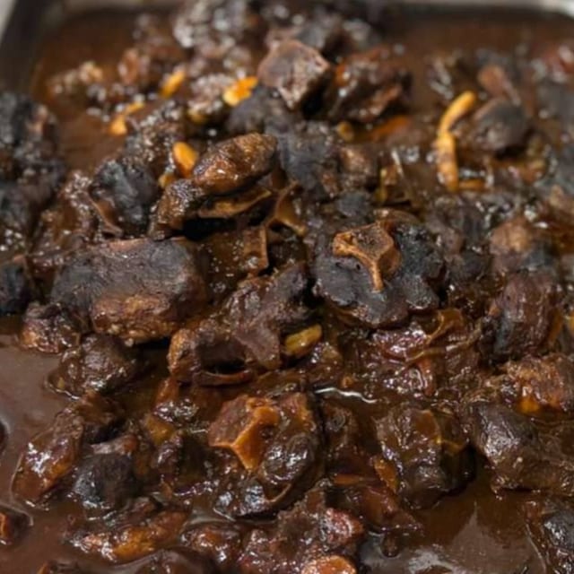 Braised Oxtails.