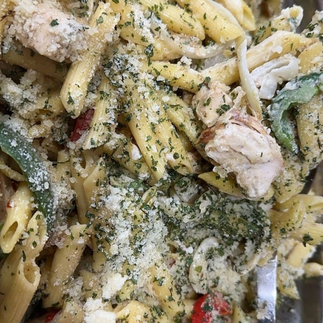 Jerk Chicken Pasta.