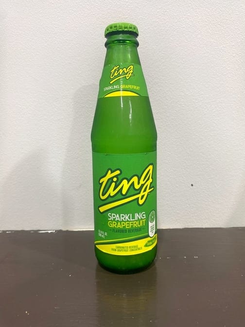 Ting Sparkling Grapefruit.