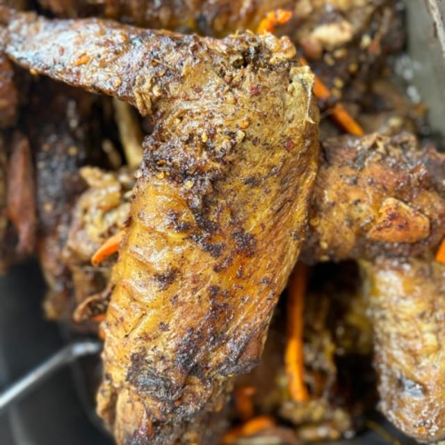 Jerk Turkey Wings (after 3 PM).
