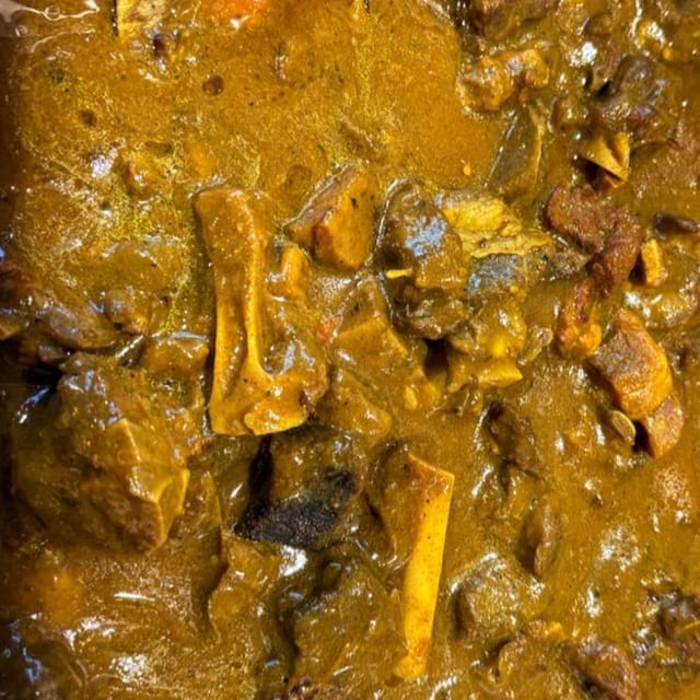Curry Goat.