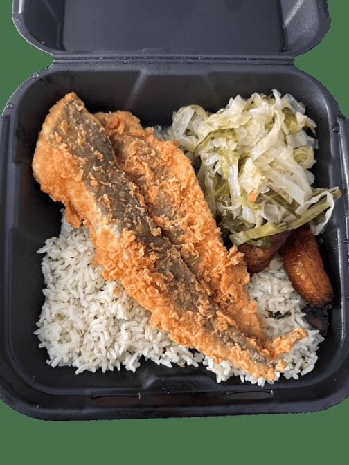 Crispy and Flavorful Whiting Fish Meal.